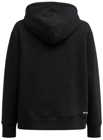 karl lagerfeld sweater womanmini stud detail hoodie - b1w20013 999 2