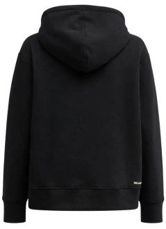 karl lagerfeld sweater womanmini stud detail hoodie - b1w20013 999