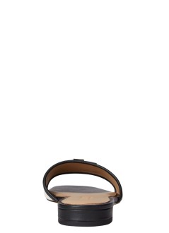 polo ralph lauren sandalia mujer everley sld2-sandals-slide - 802p04395004 natural black