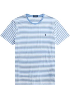 polo ralph lauren camiseta hombre ssydcnm18-short sleeve-t-shirt - 710956828007 bristol blue white