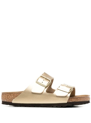 birkenstock sandal womanarizona birko-flor - 1016110 gold