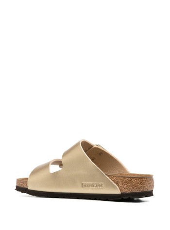 birkenstock sandal womanarizona birko-flor - 1016110 gold 2