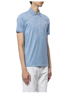 polo ralph lauren polo hombre sskccmslmm1-short sleeve-knit - 710704319084 isle heather