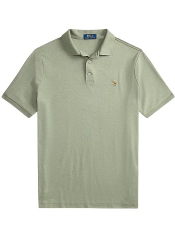 polo ralph lauren polo mansskccmslmm1-short sleeve-knit - 710704319500 faded mint