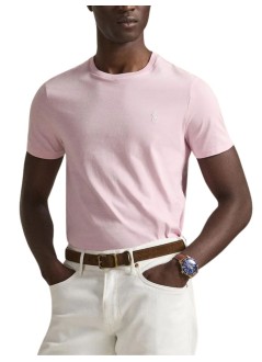 polo ralph lauren t-shirt mansscncmslm2-short sleeve-t-shirt - 710671438520 garden pink c1730