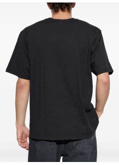 bape t-shirt manbleached big  ape head relaxed fit tee m - 1l80109003 black