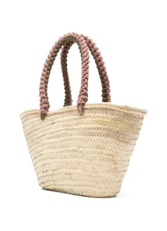 alémais handbag mujer macrame maxi basket - 6565a blonde
