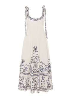 alémais dress womanleela ballet sundress - 6078d cream