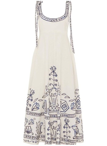 alémais dress womanleela ballet sundress - 6078d cream 2
