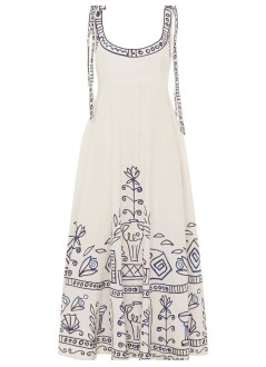 alémais dress womanleela ballet sundress - 6078d cream