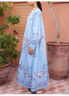 alémais vestido mujer villa romantica holiday midi dress - 6090d blue