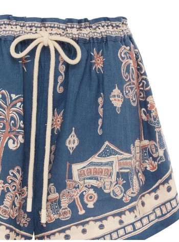 alémais pantalon corto mujer acacia short - 6205p blue 2