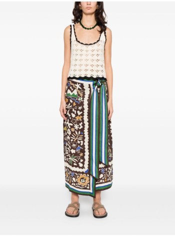 alémais skirt womanmaroc wrap skirt - 6456s multi 2