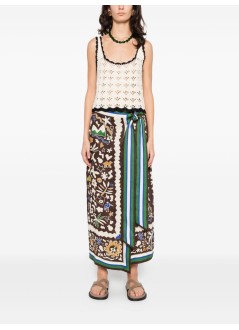alémais falda mujer maroc wrap skirt - 6456s multi