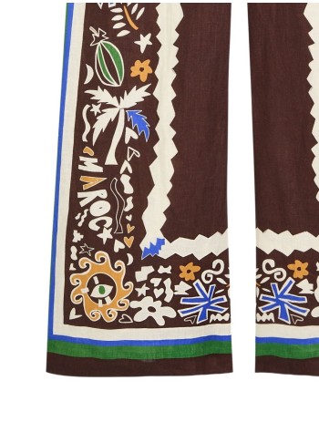 alémais pant  womanmaroc relaxed pant - 6136p multi 2
