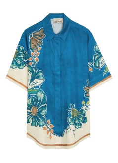 alémais camiseria mujer luda shirt - 6394t blue