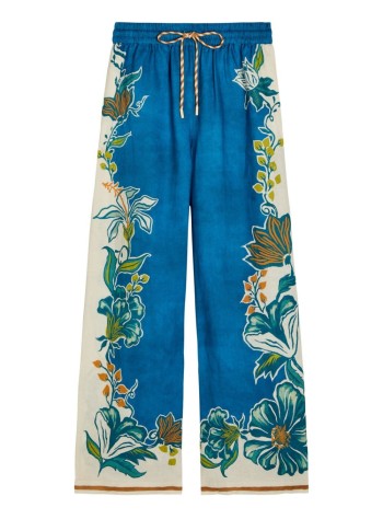 alémais pant  womanluda pant - 6395p blue