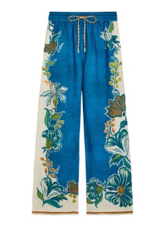 alémais pant  womanluda pant - 6395p blue