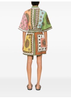 alémais dress womancontina mini dress - 6536d multi