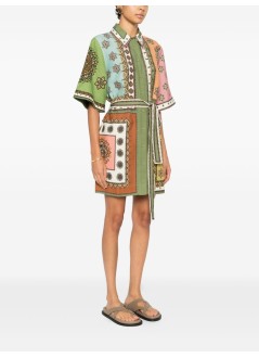 alémais dress womancontina mini dress - 6536d multi