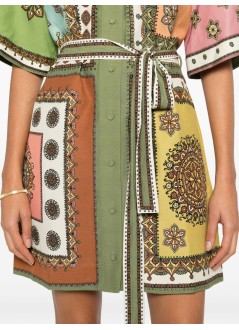 alémais dress womancontina mini dress - 6536d multi