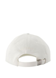 anine bing cap womanjeremy baseball cap - a129084ivy26 ivory