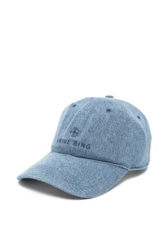 anine bing cap womanjeremy baseball cap ab - a1211407whd59 blue