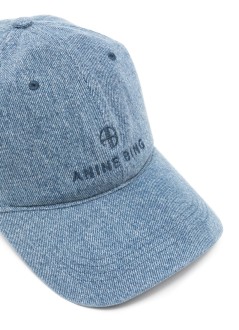 anine bing cap womanjeremy baseball cap ab - a1211407whd59 blue