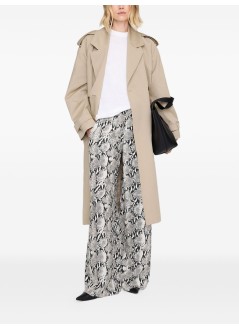 anine bing pantalon mujer roslyn pant - a0311792mtl100 print