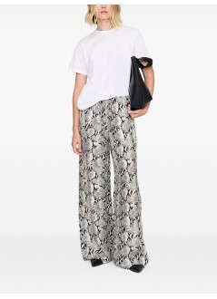 anine bing pantalon mujer roslyn pant - a0311792mtl100 print