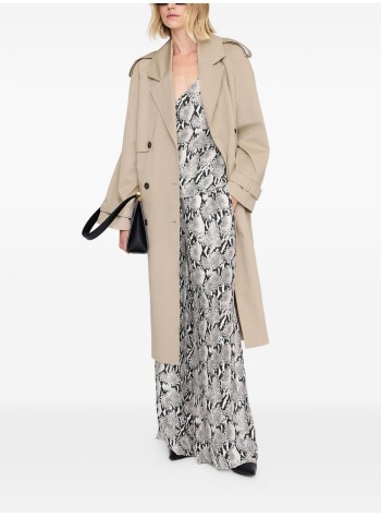 anine bing top mujer ellen top - a0712054mtl100 print 2