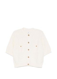 anine bing outerwear womanchrista cardigan - a0911752ivy1 ivory