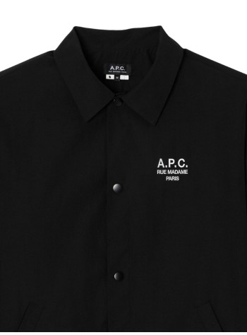 a.p.c. outerwear manveste à boutons-pression - psalqh02960 lzz 2