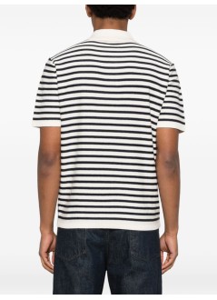 a.p.c. knitwear manpolo eliot - cohnxh23476 tas ecru dark navy