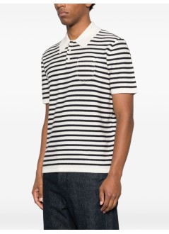 a.p.c. knitwear manpolo eliot - cohnxh23476 tas ecru dark navy