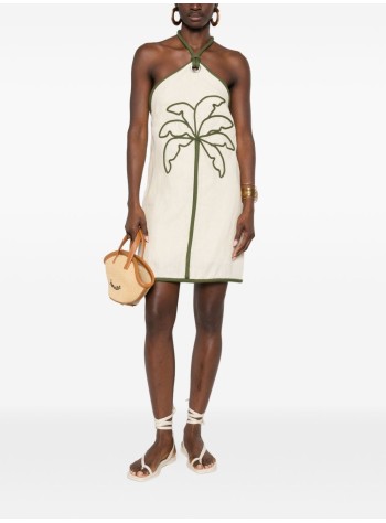 farm rio dress womansand coconut sleeveless mini dress - 344850 l0029 2