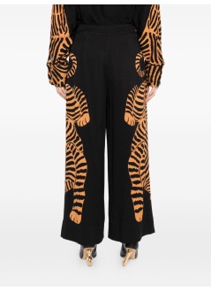 farm rio pantalon mujer black tiger pants - 345469 26017
