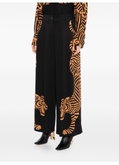 farm rio pantalon mujer black tiger pants - 345469 26017