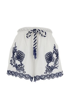 farm rio short pant womangarden tiles richelieu shorts - 344718 l0036