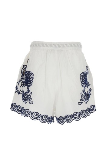 farm rio short pant womangarden tiles richelieu shorts - 344718 l0036 2