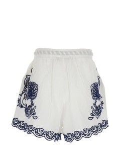 farm rio short pant womangarden tiles richelieu shorts - 344718 l0036