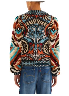 farm rio knitwear womanbalamana knit sweater - 344421 26010