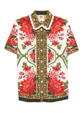 farm rio shirt womanwonder rio sand uni shirt - 344169 26106