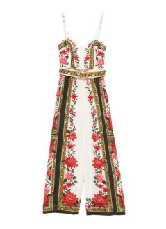 farm rio mono mujer wonder rio sand sleeveless maxi jumpsuit - 344883 26106
