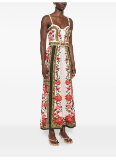farm rio mono mujer wonder rio sand sleeveless maxi jumpsuit - 344883 26106
