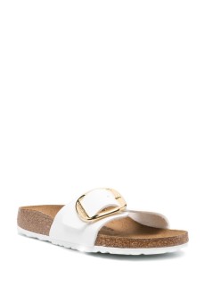 birkenstock sandal womanmadrid big buckle bf - 1019814 white