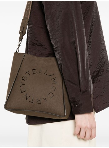 stella mccartney crossbody mujer logo crossbody bag embossed grainy - 700073wp0547 2017 2