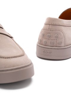 tods casual hombre mocassino cassetta 04l - xxm04l006406rnc416 sasso scuro