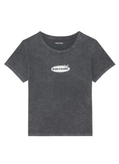 zadig & voltaire top womanalys hc motocross strass - jwts02840 011