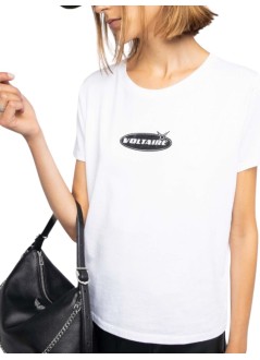 zadig & voltaire top womanalys hc motocross strass - jwts02840 107
